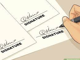 Consider these business name styles. How To Sign A Cool Signature 14 Steps With Pictures Wikihow