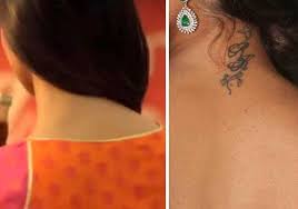 Born 5 january 1986) is an indian actress and producer who works in hindi films. Deepika Padukone Gets Her Rk Tattoo Removed From Her Neck Will It Be Rs Now Deepika Padukone Tattoos Neck