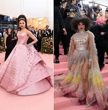 Who Do You Think Nailed The Camp Theme At The Met Gala 2019 A Deepika Padukone B Priyanka Chopra Jonas Me Pink Dress Celebrity Wedding Photos Met Gala