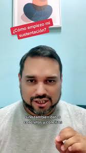 ¿Cómo empiezo mi sustentación? #tesis #sustentación #sustentaciontesis  #defensatesis #aprendeentiktok #parati #foryou #fyp