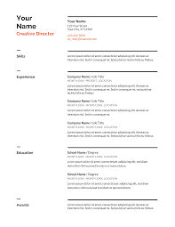 Orange accents enhance the content hierarchy so that recruiters could easily scan your resume. 20 Google Docs Resume Templates Download Now