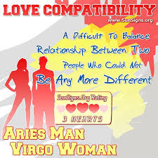 Aries Man And Virgo Woman Love Compatibility Sun Signs Love Compatibility Gemini Woman Pisces Woman