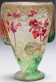 Daum Nancy Vase Glas