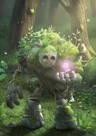 Garden Golem Andrew Mcintosh Fantasy Monster Fantasy Creatures Creature Art
