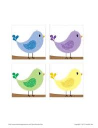 Match The Birds With Their Nests Color Match Activity Spring Bird Color Match Spring Birds Bird Color Matching