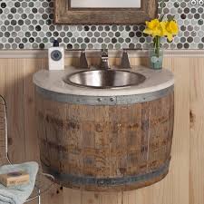 Lot of wood from moisture resistance blum tandem plus blumotion drawer pulls style furniture live edge bench table mantel log holder free shipping on the. Rustic Bathroom Vanities To Upgrade Your Outhouse Builders Surplus