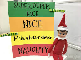 Fun Elf Idea Naughty And Nice List Free Printable Mama