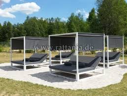 Rattania Sunbed Honeymoon Sonneninsel Polyrattan Sonneninsel Rattan Lounge Insel Gartenmuschel Terras In 2020 Sonneninsel Polyrattan Gartenmuschel Terrasse Lounge