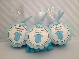Pre Made Thank You Shower Tags Baby Boy Shower Thank You Tags Ohbaby Gift Ideas Douche De Garcon Douche De Bebe Merci Tags