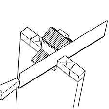 2) verbinding tussen twee planken waarbij uitsteeksels aan de ene plank precies. Veritas Zwaluwstaart Geleider Hard Hout 712466 Teygeler Houtbewerkingsmachines