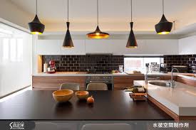 旅美主廚的夢想餐廚空間 今晚就來我家用餐 設計家searchome wooden pendant lamp kitchen design home living room