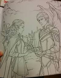 Elain And Azriel But Who Will Azriel Be With I Need An Azriel Book Rn Book Art Coloring Books Coloring Book Pages