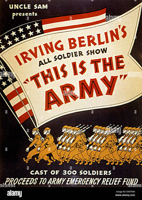 THIS IS THE ARMY, poster art, 1943 Stock Photo - Alamy