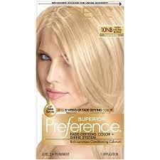 L Oreal Paris Superior Preference Fade Defying Shine Permanent Hair Color 10nb Ultra Natural Blonde 1 Kit Walmart Com In 2021 Permanent Hair Color Hair Color Luminous Hair Color