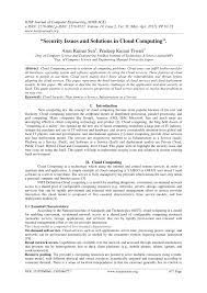 Copyright 2017, freeform dynamics ltd. Index Php Security Issues And Solutions In Cloud Computing Cloud Computing Computer Security