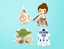 Star Wars Stickers In 2020 Star Wars Stickers Star Wars Baby Superhero Stickers