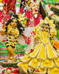 Daily Darshan of ISKCON | The days of heat are slowly making way for breezy  mornings 🌥️ and some drizzles here & there. 🌦️ The beauty of Braj 😍,  makes Madhav... | Instagram