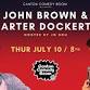 John Brown & Carter Dockerty at Canton Comedy Boom