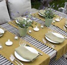 If you have silk scarves balled up in your underwear drawer, winter scarves spilling out of your closet and summer scarves hanging on just about every. How To Use Table Runners Ehow Dinner Party Table Settings Table Settings Everyday Outdoor Dinner Party Table