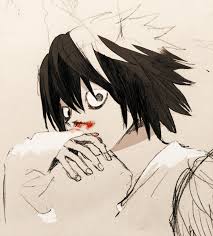 デスノ絵置き場 畳んでいますが腐向けも有り death note l death note catboy