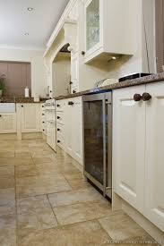 Flooring with movement or interest. White Kitchen Tile Floor Novocom Top