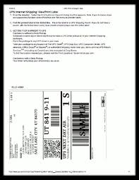 Ups Label Template Printable Label Templates