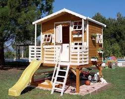 Backyard swing slide children playcentre large outdoor garden fun playhouse wood. 50 Kids Playhouses Playhouse Outdoor Play Houses Kids Playhouse
