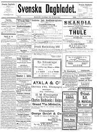 Tidningen grundades 1884 och ägs av den norska förlagskoncernen schibsted. Svenska Dagbladet Wikiwand
