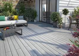 With custom molded planters by cgd, aog grill, firemagic fridge and. Atmosphere Brushed Decking Board Belem Grey Architonic
