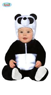Am besten eignen sich schwarze schuhe zu einem panda kostüm. Baby Kostum Panda Bar Fur 6 12 Monate Tiere Kinder Kostume Partyshop At