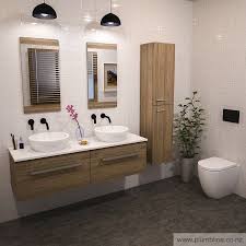 Bloc 1500 2 Drawer Double Wall Vanity Bathroom Furniture Bathroom Bathroom Furniture Bathroom Design Trends Bathroom
