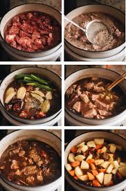 Chinese beef soup recipes usually feature chinese herbs and tougher beef cuts that are slow cooked to perfection in a slow cooker. Chinese Beef Stew With Potatoes åœŸè±†ç‚–ç‰›è‚‰ Omnivore S Cookbook