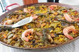 Paella De Marisco Ricetta Originale Della Paella De Marisco Spagnola Ricetta Ricette Ricetta Della Paella Paella