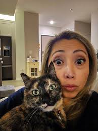 My silly Luna. Today she decided to poop in our tortoise enclosure whilst  my husband cleaned around and moved the litter boxes. I can't be mad at  her. But she caused me