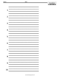 Free dot to dot printables for pres. Numbered Paper Teaching Squared