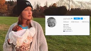 Gigi hadid has announced her baby daughter's name, four months after giving birth. 7y9y Wthejtiam