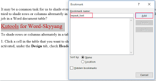 How To Auto Insert Same Text In Multiple Locations In Word Document