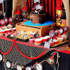 Set sail with a shipshape centerpiece kit and tableware. 1