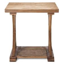 Target Farmhouse End Tables End Tables Rustic Side Table