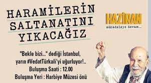 Vedat türkali sayfasını incelemek ve vedat türkali şiirlerini okumak için tıklayın. Haziran Vedat Turkali Yi Ugurlamaya Cagirdi Haramilerin Saltanatini Yikacagiz Haberler Son Dakika
