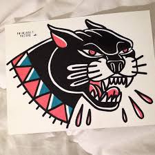 Check spelling or type a new query. Traditional Panther Tattoo Design