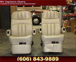 RV Furniture FLEXSTEEL RV CAPTAIN CHAIR SET W POWER FOOTREST RV Captains  Chairs | RV SALVAGE PARTS AND ACCESSORIES AND SERVICE. EAST BERNSTADT, KY.  LONDON AND SURROUNDING AREAS. TN. OH. WV. SHIPPING