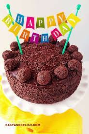 Brigadeiro Cake The Ultimate Birthday Cake Recipe Brigadeiro Cake Cake Recipes Cake