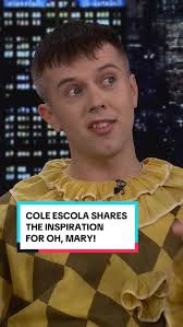 @Cole Escola shares the inspiration for Oh, Mary!: “What if Abe’s  assassination wasn’t such a bad thing for Mary Todd Lincoln?” 🤣  #FallonTonight #TonightShow #ColeEscola #OhMary #JimmyFallon