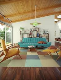 Mid Century Modern Inspired Living Room And Furniture Mid Century Modern Living Room Mid Century Modern House Mid Century Modern Living