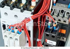 Electrical engineering books electrical projects electronic engineering chemical engineering mechanical. Electrical Wires Or Cables Are Connected To Magnetic Starters Or Contactors On The Front Of The Contactor Front Mounted Canstock