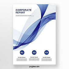 Linhas Abstratas Capa De Relatorio De Negocios Sampul Laporan Templat Brosur Bioteknologi
