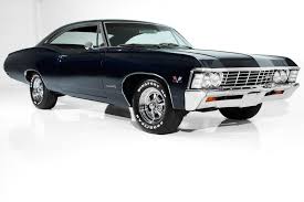 Sweet 1967 chevrolet impala 4 door black interior. 1967 Chevrolet Impala Dark Blue Ss 396 4 Speed