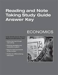 Taking time to recopy your notes each evening saves time later when it comes to studying for the actual test. Florida Reading And Note Taking Study Guide Economics Answers Study Poster