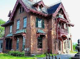 William E Warren House Circa 1854 Newburg Ny Newburgh Ny Newburgh Gothic House